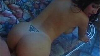 Dirty brunette deep throat huge cock - porn video