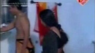 black saree navel - porn video