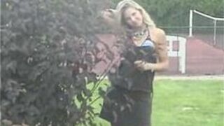International model giving to the lucky ones - porn video